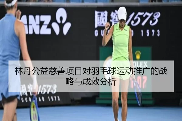 林丹公益慈善项目对羽毛球运动推广的战略与成效分析
